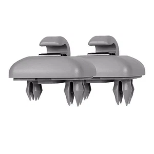2x Sonnenblende Haken Halter Grau für Audi A1 A3 A4 A5 Q3 Q5 RS4 TT 8W0857562A - Bild 1 von 7