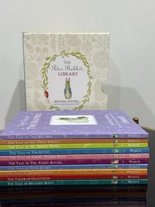 The Peter Rabbit Library 10 Hardcover Book Set - Beatrix Potter - Picture 1 of 4