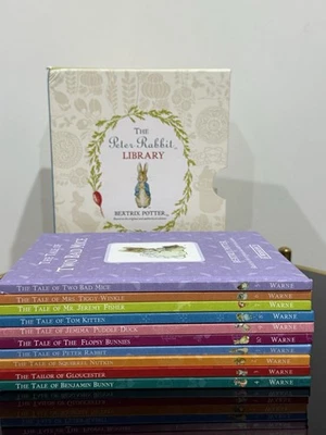 The Peter Rabbit Library 10 Hardcover Book Set - Beatrix Potter - Image 1 of 4