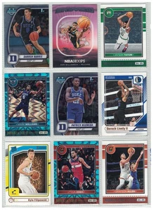 Duke Blue Devils Basketball Card Lot - Williamson, Tatum, Ngongba (9 Cards) NBA4 - Picture 1 of 2