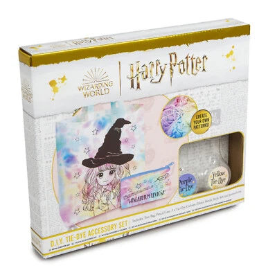 Harry Potter Tie Dye Kit DIY Accessory Make & Create Set Luna Lovegood Tote Bag - Image 1 of 2