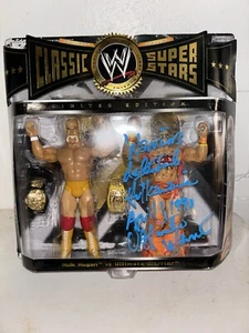 Ultimate Warrior SIGNED AUTOGRAPH JAKKS WWE Hulk Hogan Action Figure - G - Picture 1 of 8