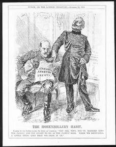 KAISER'S Advice: Ignore Treaties. Original 1915 PUNCH Cartoon. Free Post - Picture 1 of 1