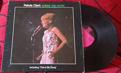 PETULA CLARK ** Colour My World ** ORIGINAL 1967 UK LP - Image 1 of 4