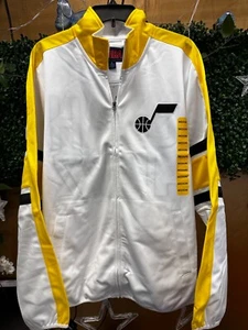 Chaqueta de pista de jazz de la NBA Utah con cremallera nueva con etiquetas - Imagen 1 de 2