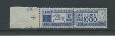 REPUBBLICA 1954 CAVALLINO 1000L. 5 ** CENTRATO CERT.