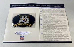 *BRAND NEW* Willabee & Ward NFL 75th Anniversary Pittsburg Steelers Patch 75 - Picture 1 of 2