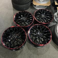 Ex Display 19" Mercedes AMG C63S Red Pol Lip Style Alloys C-Class E-Class + more