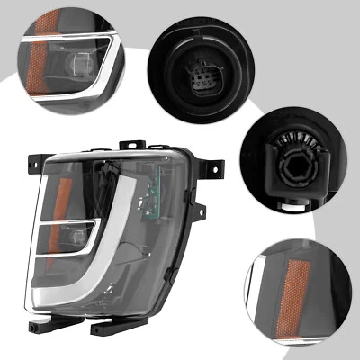 Front Left Driver Side Fog Light LED Foglamp For 2016-2020 Tesla Model X - Image 1 of 4