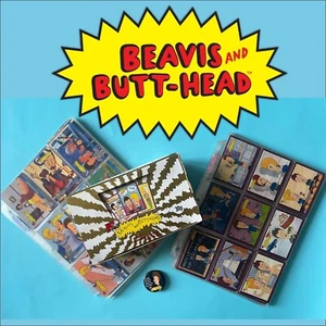 1994 & 1995 Fleer Ultra Beavis & Butthead 2 Sets + 8 Chase Cards, Box/Wraps - Picture 1 of 24