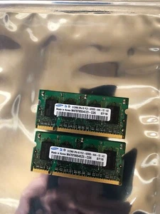 1GB (2x512MB) Samsung PC2-4200S SODIMM SO-DIMM RAM - Picture 1 of 1