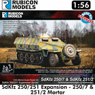 Zestaw rozszerzeń SdKfz 250/251 - 250/7 i nośnik zaprawy 1:56 modele Rubicon 280043