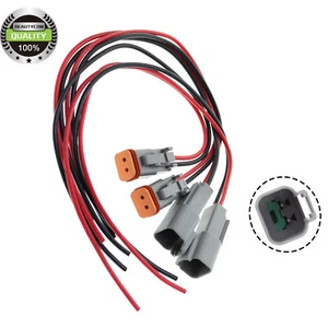 Kit coleta Deutsch DT de 2 pines de alta calidad 2 x, cable GPT de cobre puro de 18 AWG - Imagen 1 de 12