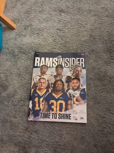 2018 Los Angeles Rams Insider Program for games vs. Eagles & 49ers - Picture 1 of 2