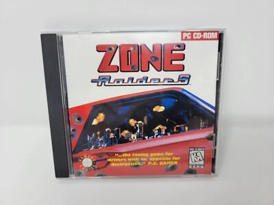 Zone Raiders Windows PC CD-ROM Video Game Racing Battle CIB Tested Free US Ship - Image 1 of 4
