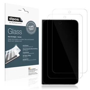 2x Screen Protector for Google Pixel Fold (Außenseite) Flexible Glass 9H dipos - Picture 1 of 7
