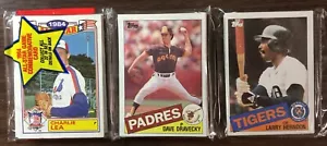 1985 TOPPS Rack Pack CHARLIE LEA, DAVE DRAVECKY, Larry HERNDON, M DAVIS Showing - Picture 1 of 24