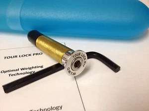 Contador de peso Tour Lock Pro 60 gramos (plata) para putters con herramienta de bloqueo y manual - Imagen 1 de 8
