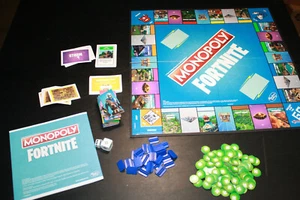 Monopoly Fortnite Game Pieces Parts Replacement 2018 - Picture 1 of 5