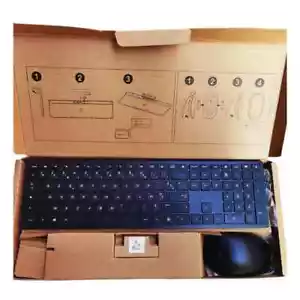 AZERTY French layout wireless keyboard and mouse set for HP HSA-P003K HSA-P003M - Picture 1 of 12
