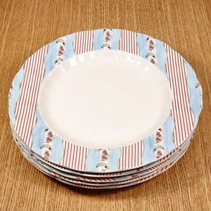 Johnson Brothers FARMHOUSE CHIC seidig gestreifte 101⁄2 Zoll Essteller (5) *NEUWERTIG MUC* - Bild 1 von 1