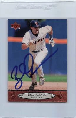 1996 Upper Deck #191 Brad Ausmus Padres Signed Auto *G5948 - Image 1 of 2
