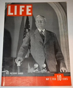 Vintage May 2, 1938 LIFE Magazine Vice President Garner, General Pershing - Picture 1 of 10