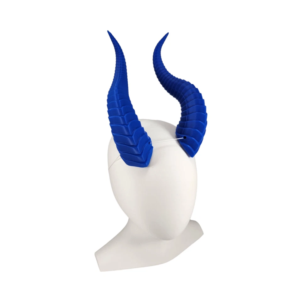 Cuernos de dragón para auriculares | Cuernos impresos en 3D para auriculares | Cuerno de sátiro Juegos con disfraces Foto 1 de 4