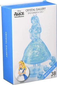 New Hanayama Crystal Gallery 3D Puzzle Disney Alice in Wonderland Alice Japan - Picture 1 of 3