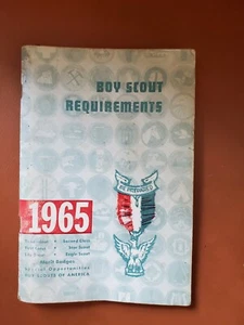 Rare: Vintage Collectible 1965 Boy Scout Requirements Book - Picture 1 of 4