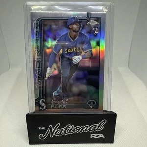 2025 Topps Chrome Baseball Ryan Bliss (RC) #37 Refractor Seattle Mariners Rookie - Bild 1 von 2