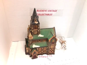 Limited Edition O'Well Heartland Valley Village Porcelain Lighted Church 1997 - Picture 1 of 13