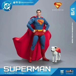 Superman and Krypto Action Figure FondJoy | Superman 2025 Justice League 19 CM - Picture 1 of 3