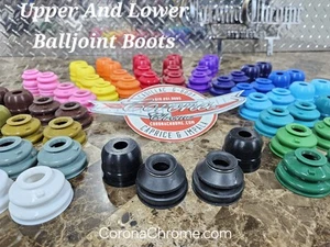 Upper & Lower Ball Joint Boots - 58-96 GM Chevy, Cadillac, Impala And More - Picture 1 of 6