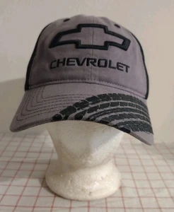 Chevrolet Chevy Cap Mütze schwarz grau Herren Damen verstellbar gesticktes Logo cool - Bild 1 von 6