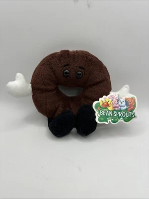 Peluche vintage 1998 Entenmann's Richie chocolate donut frijoles brotes 7" Foto 1 de 4