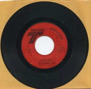 RARE 1970 R&B, Soul 45_THE DYNAMIC TINTS - Be My Lady & Rosemarie_TWINIGHT - Picture 1 of 2