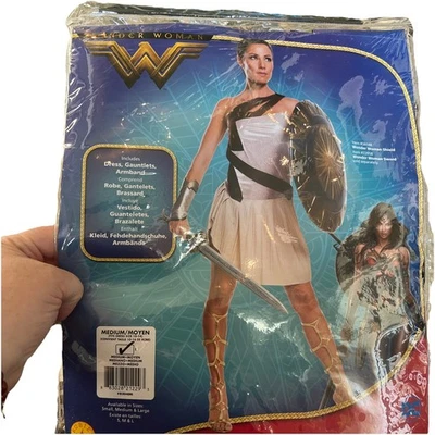 Mujer Maravilla Película de Playa Batalla Nuevo Disfraz Diana De Themyscira Adulto M Foto 1 de 4