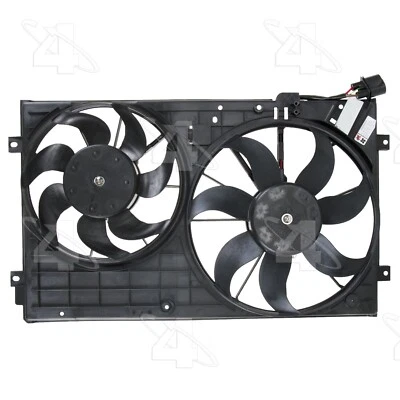 For 2006-2015 Volkswagen Jetta Dual Radiator and Condenser Fan Assemb 4 Seasons - Image 1 of 4