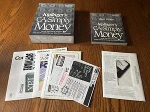 Kiplinger's CA-Simple Money PC 3,5" Festplatte komplett Computer Associates 1993 - Bild 1 von 12
