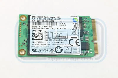 Dell XWF83 Laptop 50mm 128GB SSD mSATA Tested Warranty - Image 1 of 3