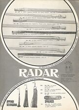 W0589 Hängen Wildbret Radar - Werbung 1972