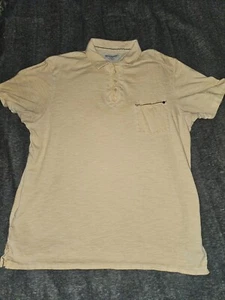 Polo Tommy Bahama media arancione isola artigianale punto singolo uomo - Foto 1 di 11