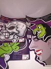 Halloween Window Cling Sheet, Back Seat Rider Clings Rare Skull Witch Decor