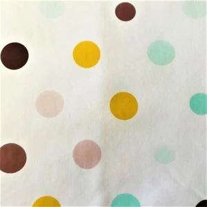 Multi Polka Dot Vinyl Tablecloth | 140 x 180 cm Oblong | Wipe Clean Plastic Pvc - Picture 1 of 2
