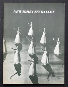 1975 Vintage NEW YORK CITY BALLET Souvenir Program Book / MIKHAIL BARYSHNIKOV - Picture 1 of 7