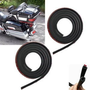 Para 93-13 Harley Alforja Bolsas Tapas Junta Tira para Clima Junta de Sello de Goma - Imagen 1 de 10