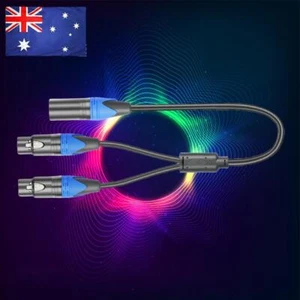 50cm XLR Splitter Cable Female To 2 Male XLR Y Cable Microphone Splitter Cord - Bild 1 von 18