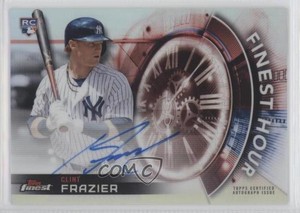 2018 Topps Finest Finest Hour Auto Clint Frazier #FHA-CF Rookie Auto RC