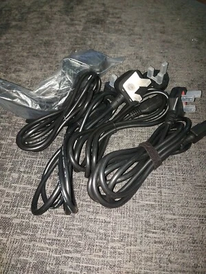 SET - 7 x 1,8 m neue Wasserkocher Kabel. UK Netzstecker IEC C13 Kabel, PC, Monitor, TV - Bild 1 von 4